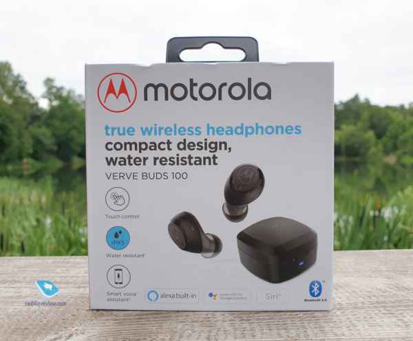 Доступные полностью беспроводные наушники Motorola Verve Buds 100 для занятий спортом: распаковка и настройка